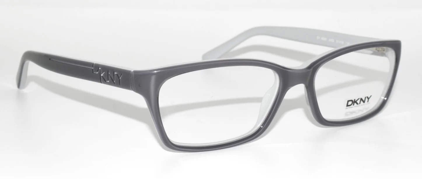NEW AUTHENTIC EYEGLASSES DKNY DY4630 3559 DARK GREY ON LIGHT GREY 51-16-135