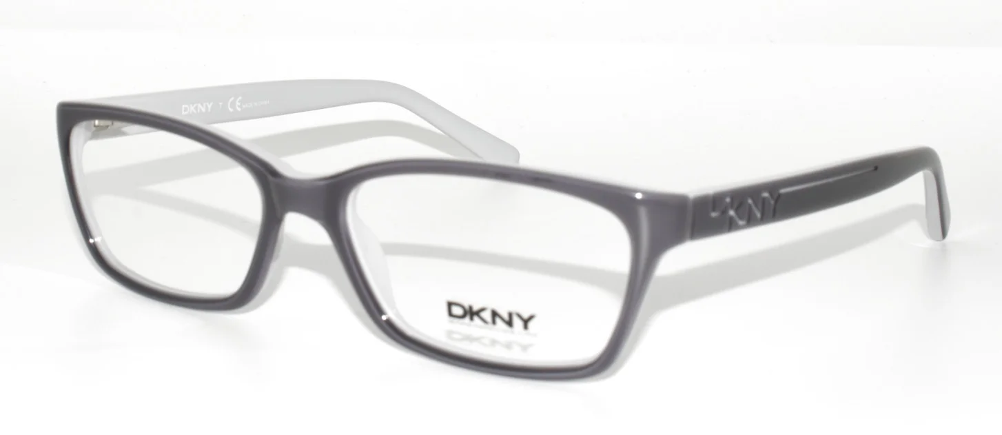 NEW AUTHENTIC EYEGLASSES DKNY DY4630 3559 DARK GREY ON LIGHT GREY 51-16-135 3