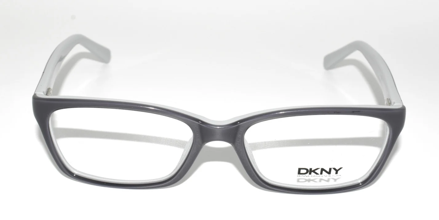 NEW AUTHENTIC EYEGLASSES DKNY DY4630 3559 DARK GREY ON LIGHT GREY 51-16-135 4